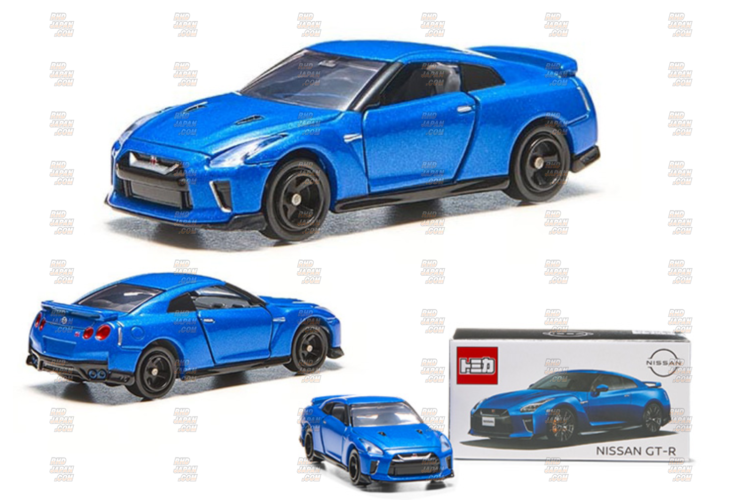 Nissan Tomica GT-R 2020 Model Wangan Blue GT-R R35 - Tokyo Auto